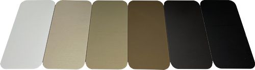Available finishes